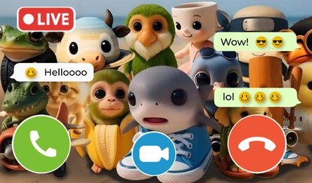 Italian Animal Kids Call: Chat Prank, Live Stream