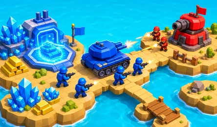Blue vs Red: Craft and Battle