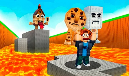 Survive the Lava and Save Brainrot