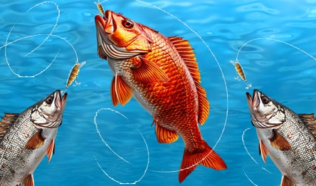Russian Fishing at Sea