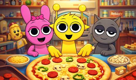 Sprunky: Manage Obby's Pizza